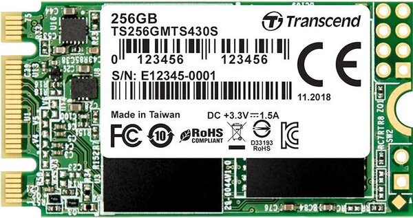 Внутренний SSD TRANSCEND M.2 SSD 256GB