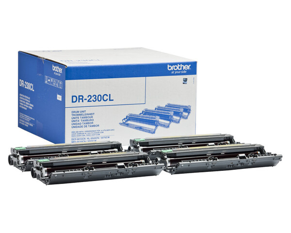 Расходные материалы  Softline Фотобарабан черный, красный, голубой, желтый Brother DR-230CL, DR230CL