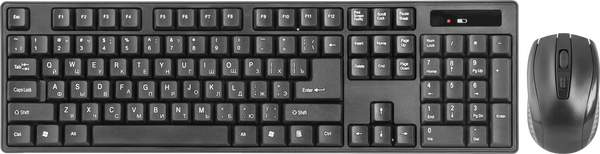 Клавиатура+мышь Defender C-915 45915, цвет черный