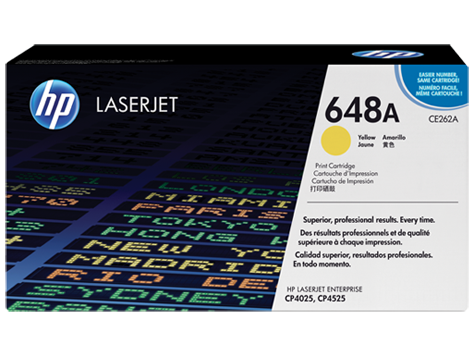 Расходные материалы Картридж желтый HP Inc. CE262A