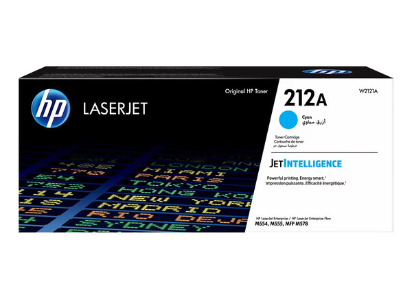 Расходные материалы Картридж голубой HP Inc. 212A, W2121A
