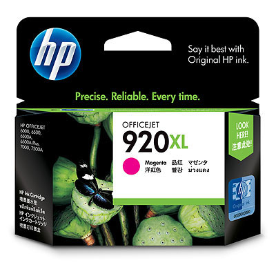 Расходные материалы Картридж пурпурный HP Inc. CD973AE (№920XL)