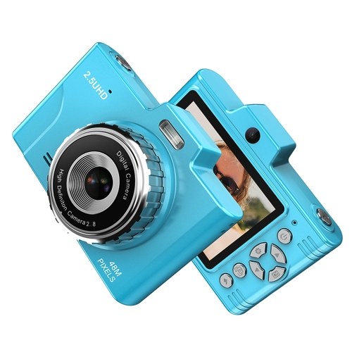 Цифровая камера H8S 2.5K 48MP с экраном 2,8 дюйма. Цифровая видеокамера.
