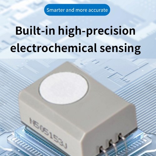  Электрохимический датчик формальдегида Детектор качества воздуха HCHO TVOC Тестер CO2 Высокоточный измеритель температуры и влажности с функцией голосового оповещения