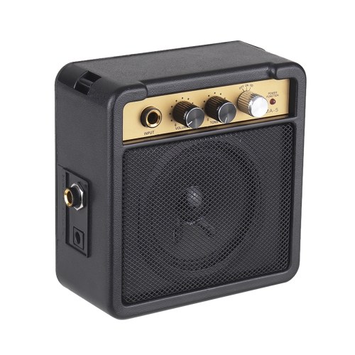 MA-5 Mini Guitar Amplifier Amp Speaker 1 Вт с входом 6,35 мм и выходом для наушников 1/4 дюйма