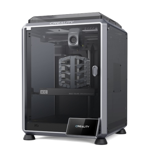 3D-принтер Creality K1C, 600 мм/с, высокоскоростные 3D-принтеры FDM, размер печати 220x220x250 мм с Al-камерой, цельнометаллический комплект горячего конца для наблюдения