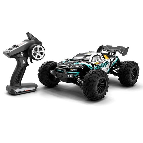 2.4Ghz 70KM/H High Speed 1/16 Off Road RC Trucks 4WD Гоночный автомобиль Альпинистский бесщеточный мотор LED Light