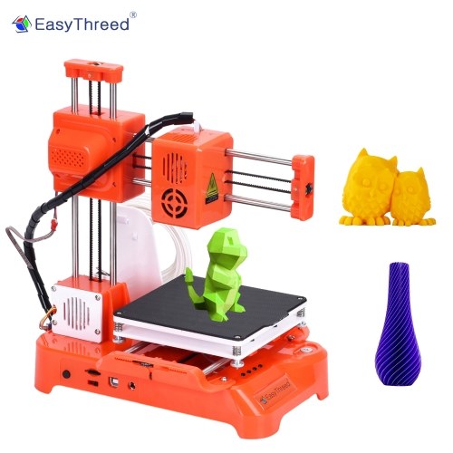 EasyThreed K7 3D-принтер для детей, мини-настольный 3D-принтер, размер печати 100x100x100 мм для начинающих, домашнее образование