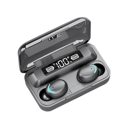Наушники с наддувом Bluetooth  Tomtop Наушники Дисплей батареи Наушники BT Наушники