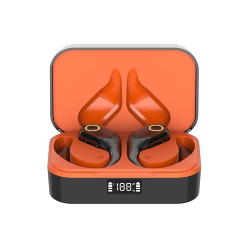 Игровые наушники Наушники-крючки BT 5.4. Настоящие беспроводные наушники с шумоподавлением и микрофоном. Беспроводные наушники с чехлом для зарядки. Отображение заряда батареи. Время воспроизведения: 48 часов.