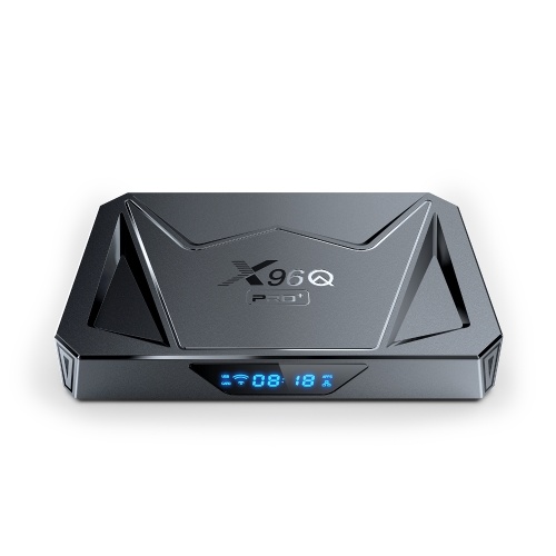   Tomtop X96Q PRO+ Android 14.0 Smart TV Box H728 Octa-core 4K Media Player H.265 VP9 8K Deciding Streaming Box Dual Band WiFi6 BT5.0+ Digital Display с пультом дистанционного управления