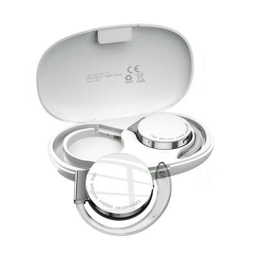 Беспроводные наушники F2 True BT 5.2 Наушники-крючки с двумя микрофонами Спортивная гарнитура Twins с зарядным устройством