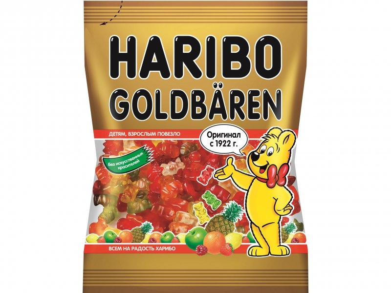 Мармелад жевательный Haribo Goldbaren 140 г