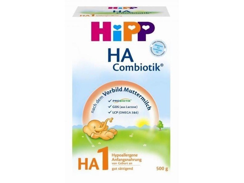 Смесь Hipp ГА 1 Combiotic молочная с 0-6 мес 500 г