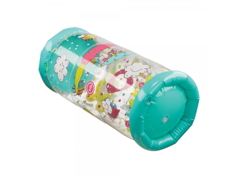 Цилиндр Happy Baby игровой надувной Gymex со звенящими шариками