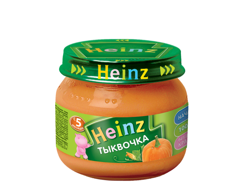 Овощное пюре Пюре Heinz Тыковка 80 г