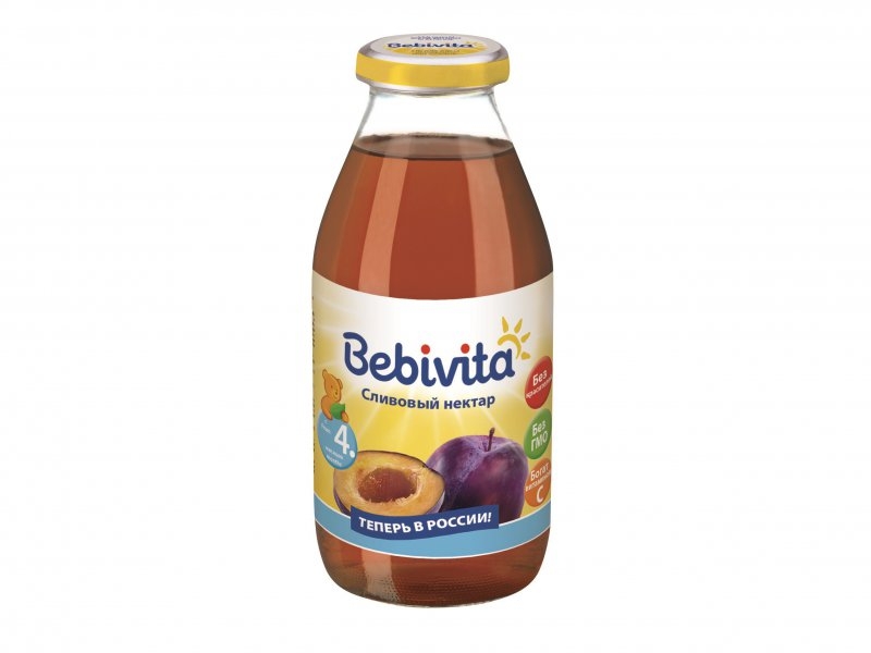 Соки и нектары Нектар Bebivita сливовый 200 г
