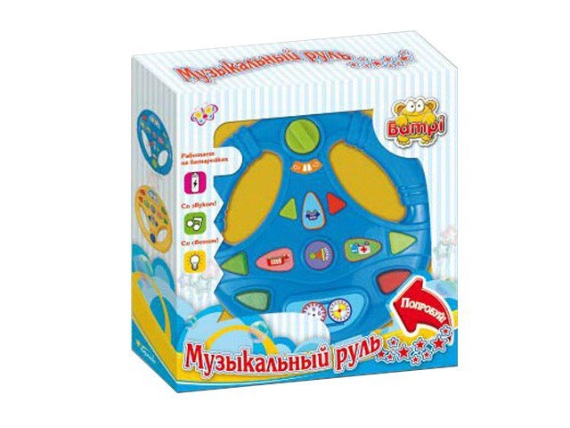  Игрушка Bampi, Руль для малышей