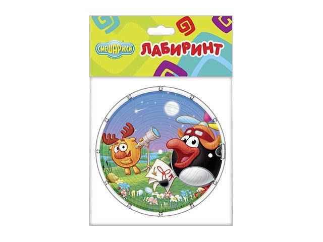 Настольные игры Игра настольная Нордпласт, Двухсторонний Лабиринт, Смешарики: Косм. приключение