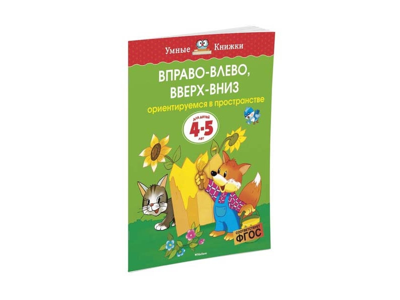 Книга Machaon, Вправо-влево, вверх-вниз (4-5 лет)