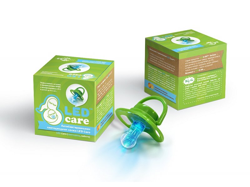 Пустышка Zero-99, LED Care светодиодная