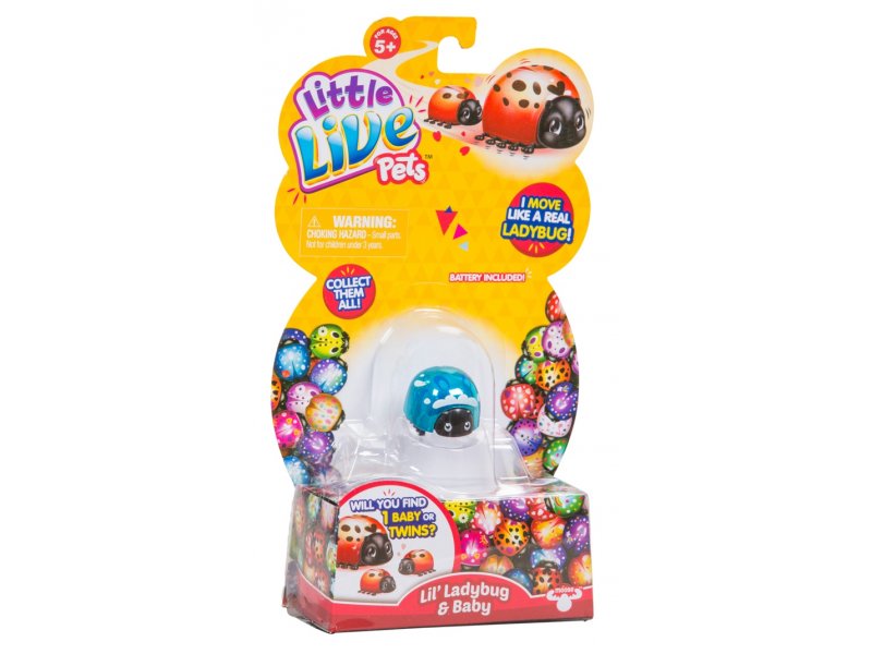   ВотОнЯ Игрушка интерактивная Moose, Божья коровка и малыш Ангелочек