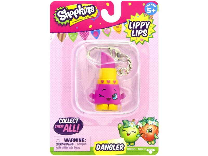 Брелок Moose, Shopkins Lippy Lips