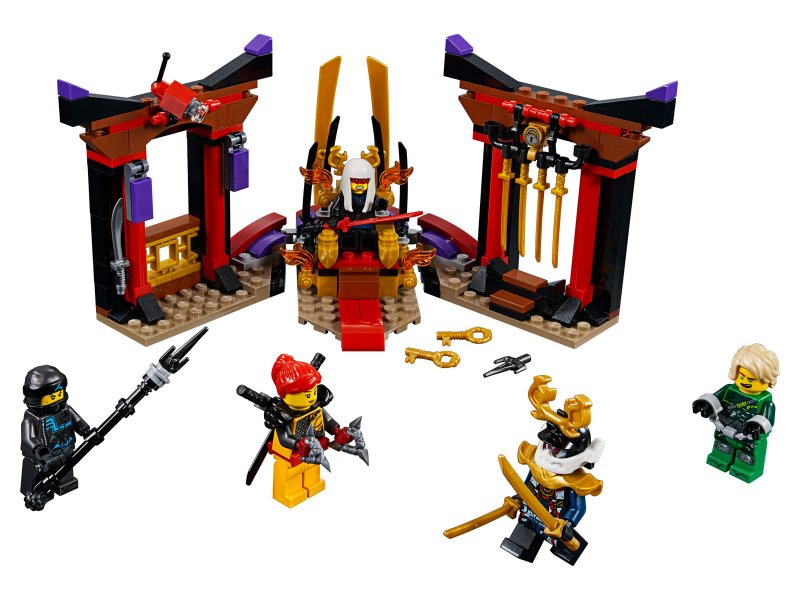 Конструктор Lego Ninjago, Решающий бой в тронном зале