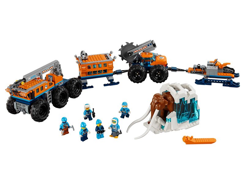 Конструктор Lego City, Передвижная арктическая база
