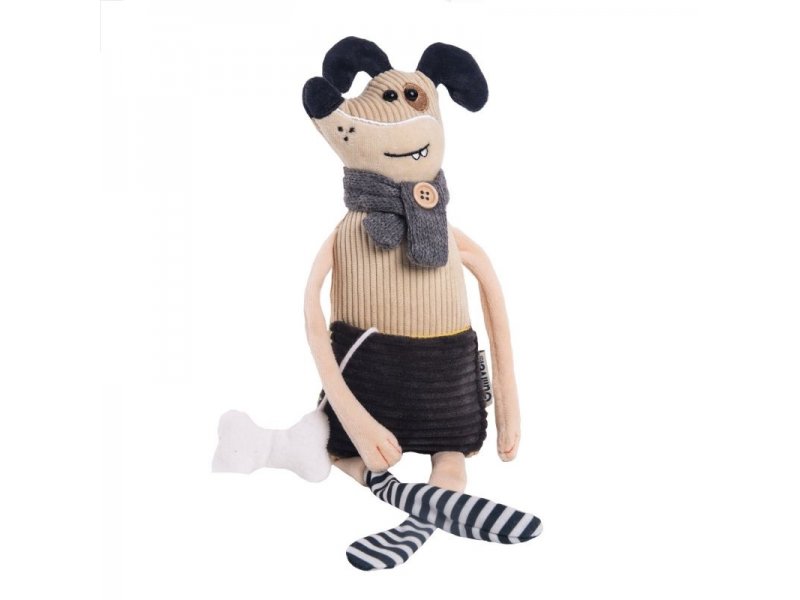 Игрушка мяг. Gulliver, Пес Лэрри, 21 см