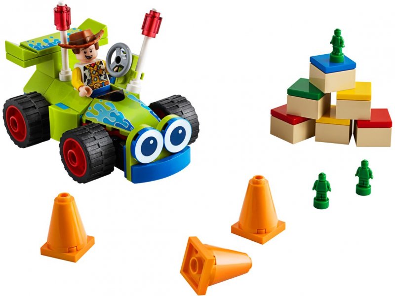 Конструктор Lego Toy Story, Вуди на машине