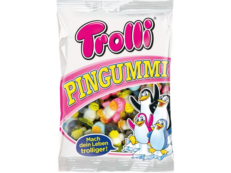 Мармелад Trolli жевательный зефирный Пингвинчики, 175 г