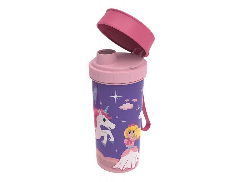 Бутылка Rotho Memory Kids для напитка 0,4 л розовый