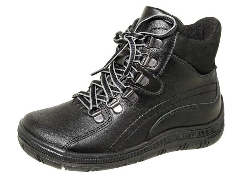 Ботинки Shoeslel дошкольные, байка черный, р.28
