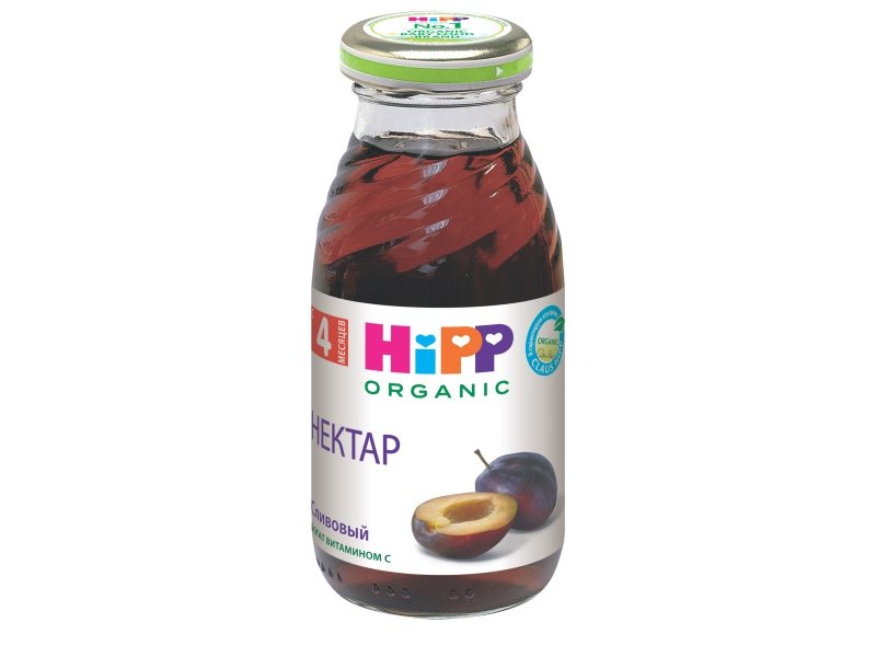 Нектар Hipp сливовый (осветленный), 200 мл