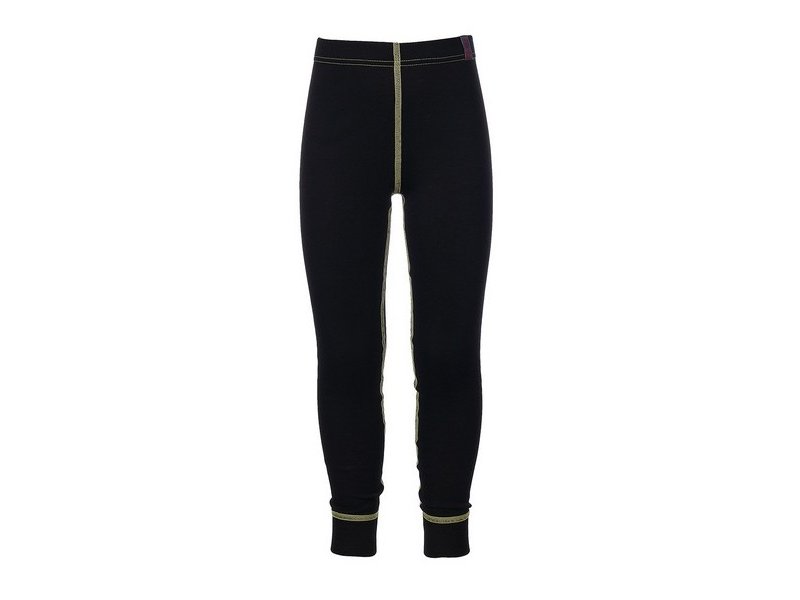 Легинсы Oldos Active для девочки черный/желтый, р.110