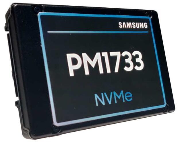 Накопитель SSD 2.5'' Samsung MZWLJ1T9HBJR-00007 PM1733 1.92TB NVMe PCIe Gen4 7000/2400MB/s IOPS 800K/100K MTBF 2M 1DWPD OEM