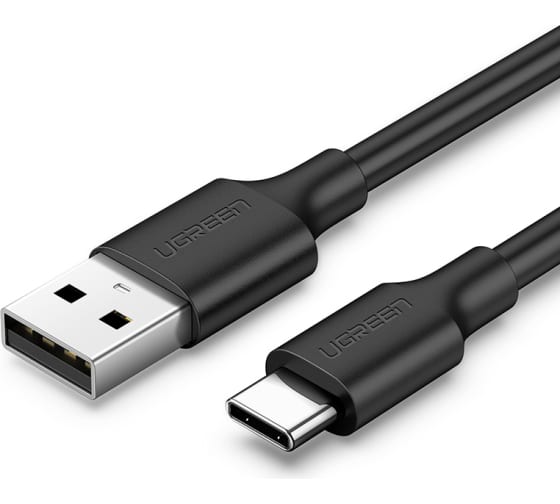   Xcom-Shop Кабель UGREEN US287 60117 USB-A 2.0/USB-C, Nickel Plating, 1.5м, black