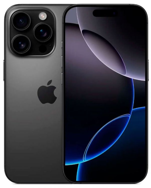 Смартфон Apple iPhone 16 Pro 128GB MYMV3 Black Titanium