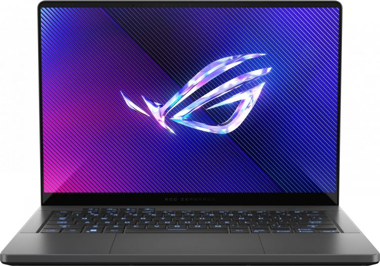 Ноутбук ASUS ROG Zephyrus G14 GA403UV-QS186 90NR0I01-M00A00 Ryzen 7 8845HS/16GB/1TB SSD/noDVD/GeForce RTX 4060 8GB/14 WQXGA+ OLED/BT/WiFi/NoOS/grey