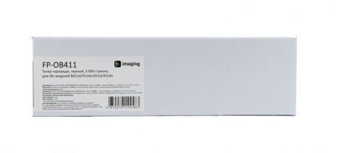 Тонер-картридж Fplus FP-OB411 черный, 3 000 страниц, для Oki моделей B411d/411dn/431d/431dn
