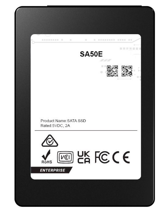 Накопитель SSD 2.5'' Phison S1201K00960GE021T2800 SA50E 960GB, 3D TLC 530/500MB/s 98K/77K IOPS, OEM