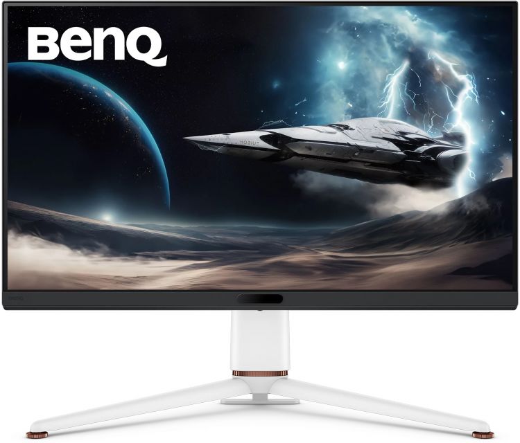 Монитор 31,5 BenQ EX321UX 3840x2160 Mini LED, 16:9, IPS, 700cd, 1000:1, 1ms, 178/178, 3*HDMI, DP, audio, 144Hz, Speakers, HAS, tilt, swivel, VESA 100