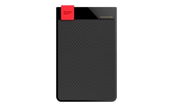 Внешний диск HDD 2.5'' Silicon Power SP020TBPHDD3SS3K 2TB Diamond D30 USB 3.1 черный