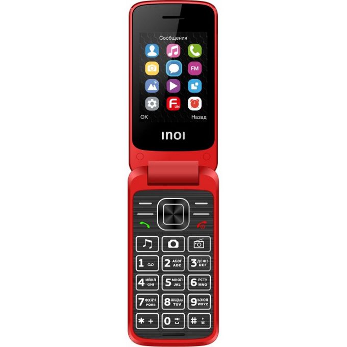  Мобильный телефон INOI 245R Red