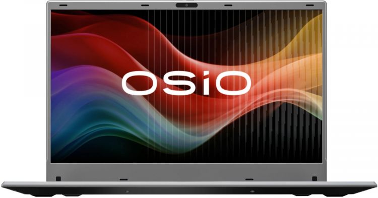 Ноутбук OSIO BaseLine B150i-006s N100/8GB/512GB SSD/UHD graphics/15.6 FHD IPS/WiFi/BT/cam/Win11Home/silver