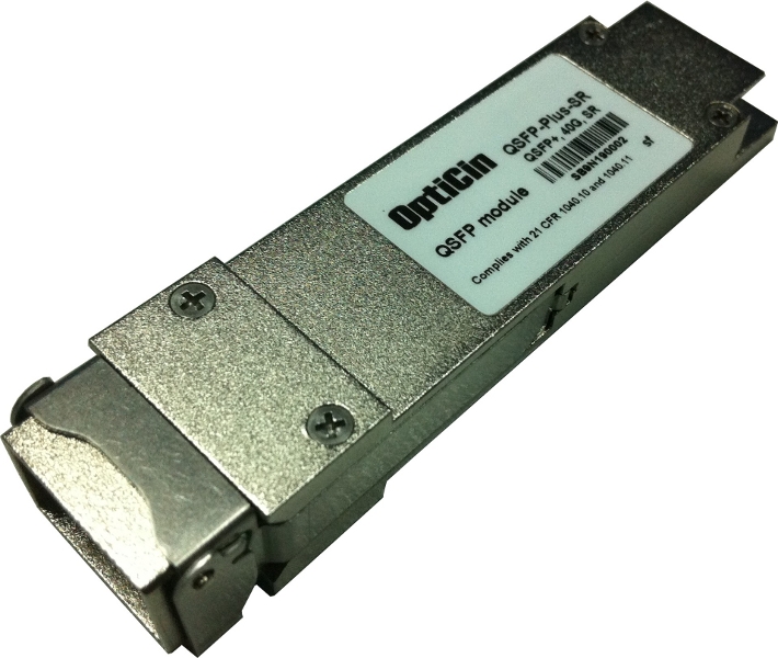 Модуль QSFP+ Optiset QSFP-Plus-SR 40G, SR4, 100m/150m, MPO