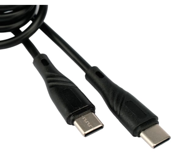 Кабель интерфейсный USB 2.0 Cablexpert CCB-USB2-CMCMO1-2MB Type-C/Type-C, Classic 0.1, 3A, 60Вт, PD/QC3.0, медь, 2м, черный, коробка