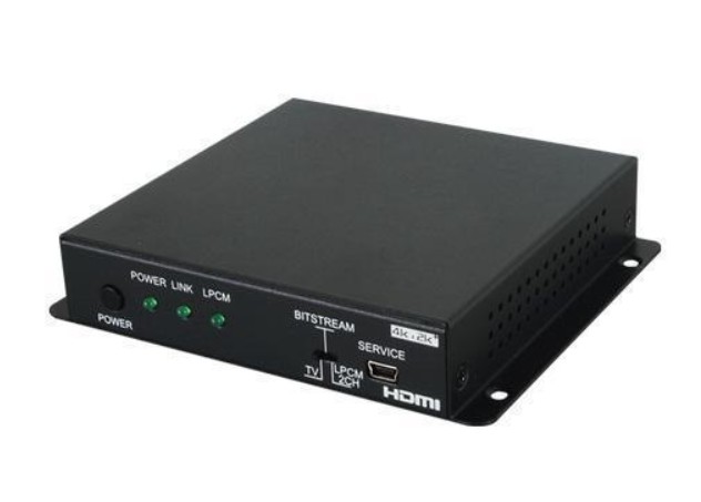 Декодер Cypress CPLUS-V11PE2 стереосигнала (2хRCA) и цифрового аудио S/PDIF (TOSLINK) из HDMI 4096x2160/60