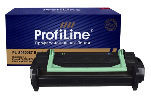  Картридж ProfiLine PL-S050087 для Epson EPL-5900/EPL-5900L/EPL-6100/EPL-6100L black 6000 копий